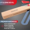 Footprint Tools 9"/228mm Sliding Bevel - Anti-Rust Chemically Blued Hardened