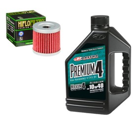 RAD Powersports Oil Change Kit For Suzuki 2006 Lt-Z400 QuadSport Z Premium 4 10W-40