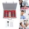 104 Optical Trial Lens Set, Metal Rim Aluminum Optometry Kit