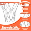 Outus 2 Pcs Basketball Net 12 Links Basketball Hoop Net
