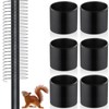 Qualirey 6 Pcs Metal Squirrel Baffle Squirrel Proof Spring for