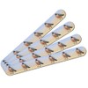 Robin Watercolor Northeastern Bird Double-Sided Nail File Emery Board Set