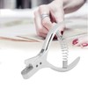 Stainless Steel Pattern Notcher,Paper Notcher Pattern Punch Tool for Designer