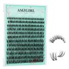 Cluster Lash Extensions 144PCS D Curl Eyelash Clusters with Premium
