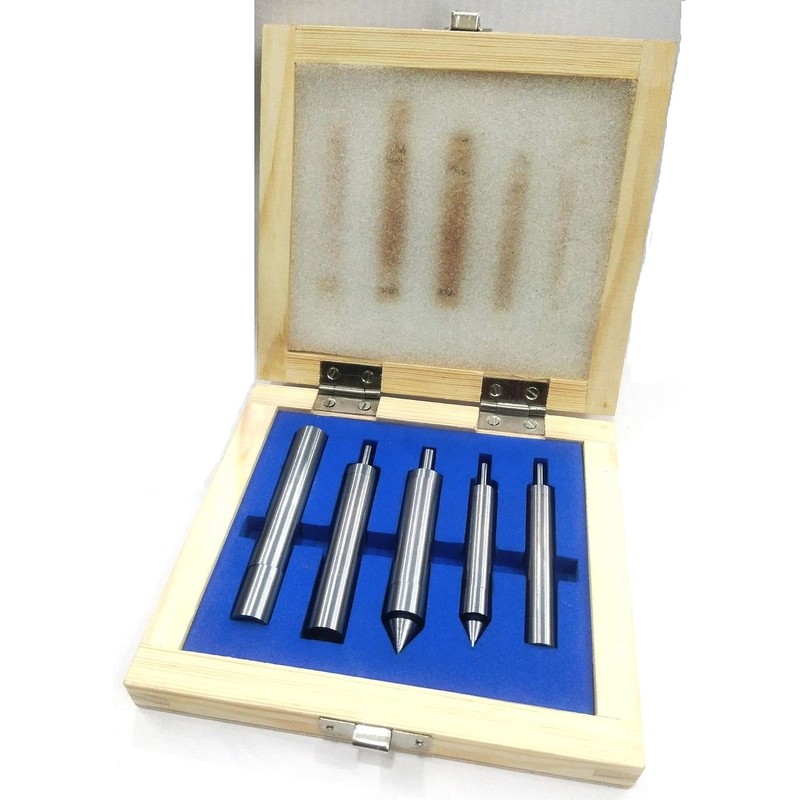 BUYOHLIC Set of 5 Piece Edge Finders Set -Hardened Tool