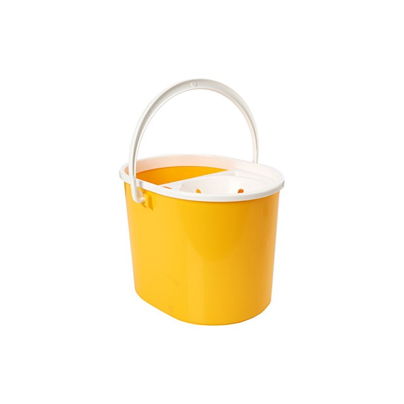 LUCY L1405294 Mop Bucket, 15 L, Yellow