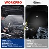 WORKPRO Rechargeable Underhood Work Light, 25inch Long Foldable LED Work