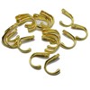 Gutapo Coffee Cup Hooks 20pcs Polished Brass Hooks Door Wall