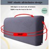 APTBJKUiU Bed Headboard Covers Headboard Cover Dustproof Thick Stretchy Bed