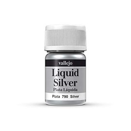 Vallejo Liquid Gold 70790 Silver (Alcohol Based) (35ml)