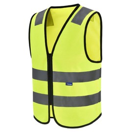 AYKRM Horse Riding, Unisex, High Visibility Vest, Men's Reflective Vest, Zip, Safety Vest