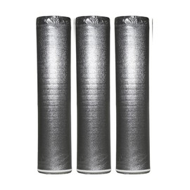 AMERIQUE AM3MM600BL 600SQFT Premium Flooring Underlayment Padding with Tape & Vapor Barrier, 3-in-1 Heavy Duty Foam 3MM Thick (600SF Total, Pack of 3, 200SF/Roll), Royal Blue