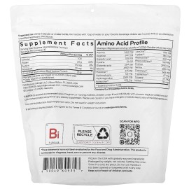 Proteína en polvo aislada de carne deportiva, sin sabor, 1,65 lb (750 g)