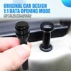 Irinidig 4 PCS Car Door Lock Knobs, 1.93" x 0.47"