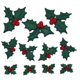 Dress It Up 2478 Holly Jolly Adornos de Navidad, Color Verde