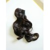 DAISO Attached Hair Piece 5 Pin Brown