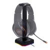 TECHZONE Immortal Gaming Base Soporte para Audífonos Gamer con Luz