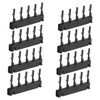 BIUDECO 40pcs C-Shaped Hair Extension Clips for Extension Machine No-Trace