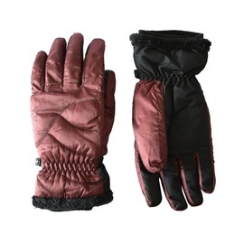 Manzella Women's Marlow Ski Glove, Waterproof, Windproof, Touchscreen Capable, Plum, Large