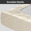 Moonlight Bedding Fitted Sheet 40 Cm Extra Deep Pocket Bed