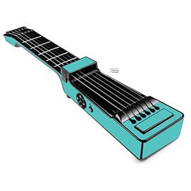 MightySkins Skin Compatible With Jamstik+ Portable SmartGuitar - Solid Turquoise | Protective, Durable, and Unique Vinyl Decal wrap cover | Easy To Apply, Remove, and Change Styles | Made in the USA