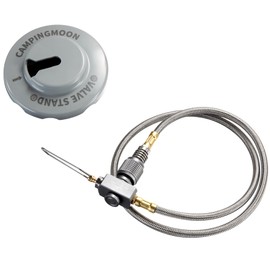 Camping Moon Z21-70 Multi-Gas Hose Line with Balp, Screw-In Type, OD Can Specifications, Includes Liquid Drain Stand