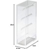 MUJI 18958207 Acrylic Necklace and Earring Stand, Approx. Width 2.6