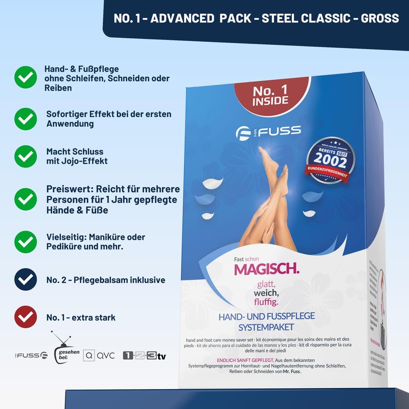 Mr. Fuss® No. 1 - Callus Remover Hand and Foot