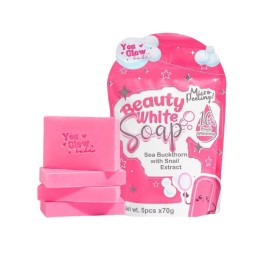 You Glow Babe Beauty White Soap By You Glow Babe, 5 Bars X 70g