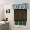 Radiance 2216310E Cordless Cocoa Dockside Flatstick Bamboo Roman Shade, Cocoa