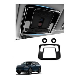 Vlookee Honda Vezel RV3/RV4/RV5/RV6 Exclusive Accessory New VEZEL RV Series Room Lamp Panel Downlight Garnish Vezel Accessory New Vezel Accessory Interior Custom Parts Interior Panel (Piano Black)