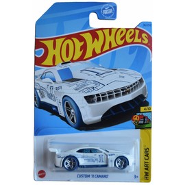 Hot Wheels Custom '11 Camaro, HW Art Cars 4/10 [White] 36/250