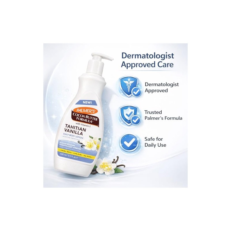 2 Pack Palmer’s Cocoa Butter Formula Tahitian Vanilla Body Lotion