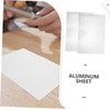 CAXUSD 3pcs Blank Aluminum Sheet for DIY Craft Projects Metal