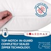 Guardmax, Bed Bug/Waterproof Zippered Pillow Protector, White , 22x22, 4