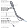MOCW 905-109 Automatic Transmission Lever Gear Automatic Shifter Black, Fit