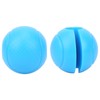 2pcs Barbell Grips Round Thick Silicone Dumbbell Adapter Balls Barbell