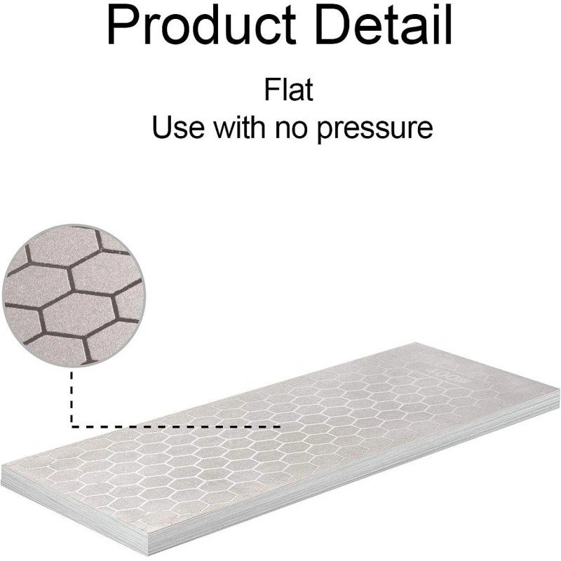 S SATC Diamond Sharpening Stone 2 Side Grit 400/1000 Plate