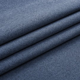 OVZME 100% Black Out Curtains 96 inch Long 2 Panels Set, Full Light Blocking Long Curtains for Bedroom Living Room, Thermal Insulated Soundproof Grommet Curtains & Drapes, 40Wx96L, Indigo Blue