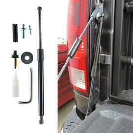 1pc Tailgate Assist Lift Supports Rear Side Struts Stainless Steel for Dodge for Ram 1500/2500 2002-2009 for Ram 3500 2002 2004-2009 9.17" Comperssed Length 10mm Body Connection(Mm) WEF1438