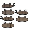 Motadin Front Rear Brake Pads compatible with Can-Am COMMANDER 800
