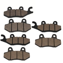 Motadin Front Rear Brake Pads compatible with Can-Am COMMANDER 800 2011-2015 / STD DPS XT EFI
