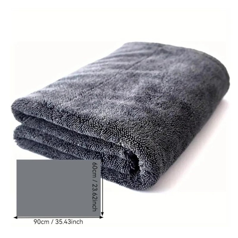 RJP Giant Twisted Loop Microfibre Towel - Fast Streak-Free Car