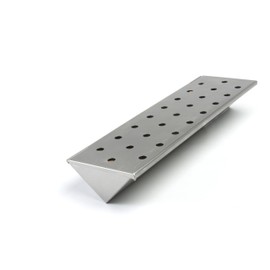 Charcoal Companion CC4081 Gas Grill V-Smoker Box with Water Reservoir - Natural