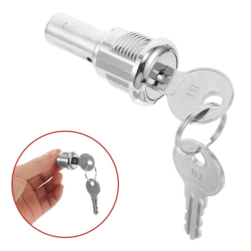 1 Set of Vending Machine Top Lid Lock and Key