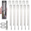 AVOFOREST Tent Pegs, 11.0 inches (28 cm), Set of 6,