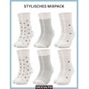 Occulto 6 Pairs of Warm Women's Socks, Thermal Socks Made