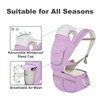 Agudan Toddler Carrier, Baby Backpack Carrier with Hip Seat -