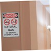 VILLFUL Public No Smoking Sign Caution Sign Wall Mounted Non-smoking