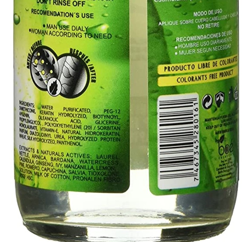 Boe Cosmetics Hair Growth Kit - Hair Drops Included